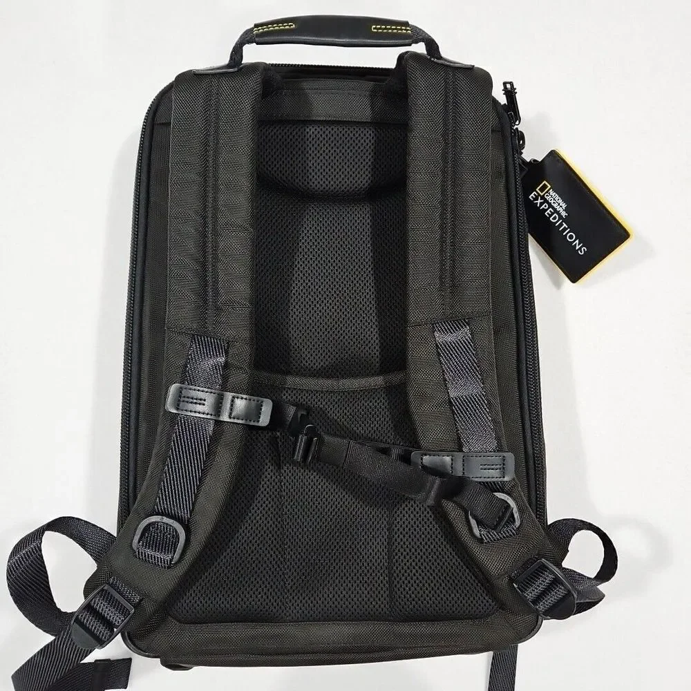 Tumi National Geographic Expeditions Edward Backpack Black Laptop Travel Outdoor